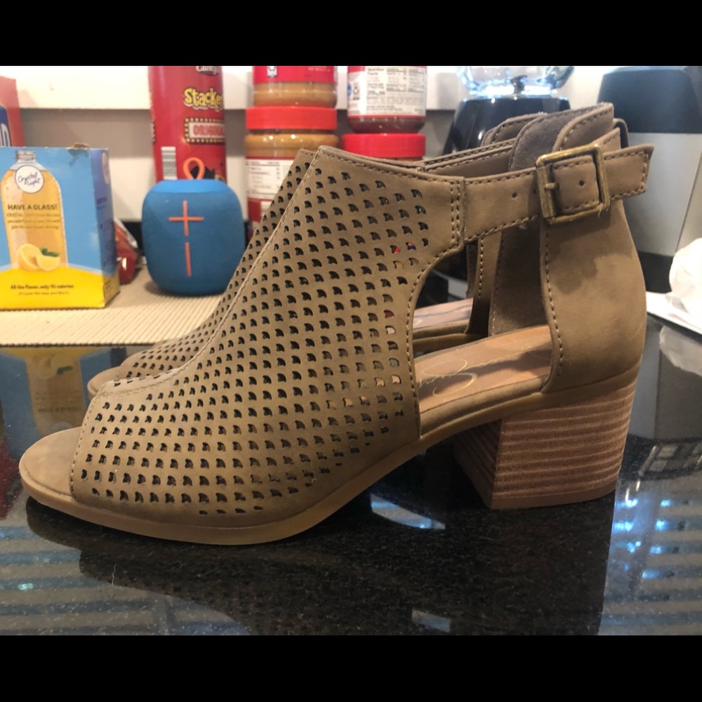 Jessica Simpson, Heeled Sandal, Size 8